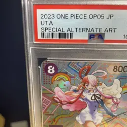 One Piece Card PSA10 Uta OP05 120 Special Alternate Art Rare Collectible - Image 3