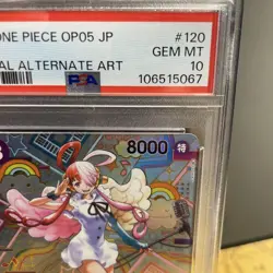 One Piece Card PSA10 Uta OP05 120 Special Alternate Art Rare Collectible - Image 4
