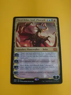 Nicol Bolas, God-Pharoah. Mythic 2X2 Magic the Gathering Card. - Image 2