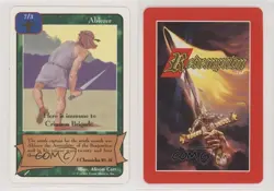 1999 Redemption - Collectible Card Game: Warriors Expansion Set Abiezer gl9 - Image 3