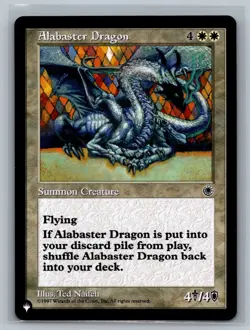 Magic the Gathering The List Reprints Alabaster Dragon MTG TCG CCG - Image 1
