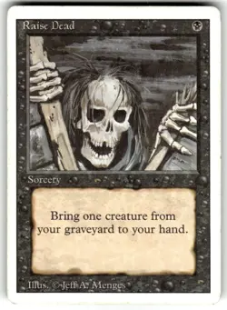 Revised Edition Magic: The Gathering Raise Dead MTG NM - Image 1