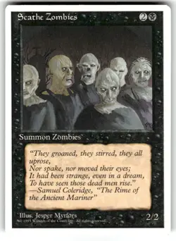 Scathe Zombies MTG Core Set 4th Edition Regular NM - Image 1