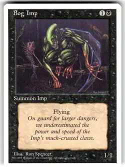 Bog Imp MTG Core Set 4th Edition Regular NM - Image 1