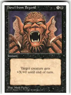 Magic the Gathering MTG Howl from Beyond (141) Fourth Edition - Image 1