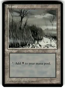 Swamp (354) Ice Age Regular MTG NM - Image 1