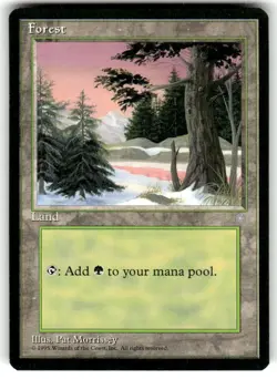 Forest (329) Ice Age Regular MTG NM - Image 1