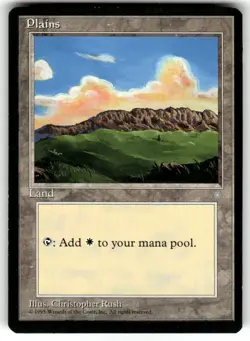 Plains (343) Ice Age Regular MTG NM - Image 1