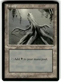 Swamp (355) Ice Age Regular MTG NM - Image 1