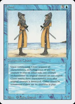 MTG - Clone - Revised Edition - X1 - (LP) - - Image 1