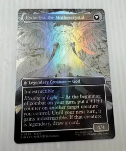 MTG Venat Heart Of Hydaelyn (Borderless Foil) Final Fantasy 0329 FFXIV FF14 NM - Image 2