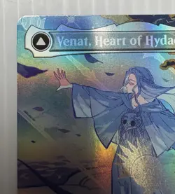MTG Venat Heart Of Hydaelyn (Borderless Foil) Final Fantasy 0329 FFXIV FF14 NM - Image 3