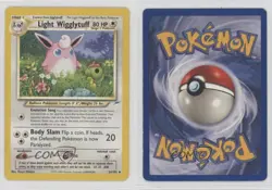 Light Wigglytuff Pokemon Neo Destiny #54 2002 10cj - Image 3