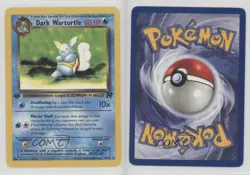 Dark Wartortle 1st Ed. Pokemon Team Rocket #46 2000 0c3i - Image 3