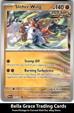 Slither Wing #107/182 SV04: Paradox Rift Pokemon Uncommon - Image 1