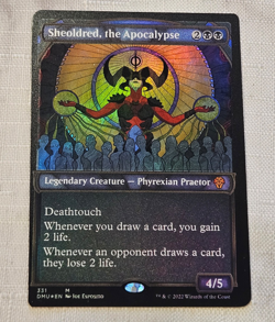 MTG Sheoldred, the Apocalypse Showcase Textured Foil Card (MISCUT)- Dominara - Image 3