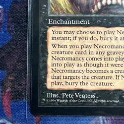 Necromancy - Visions - MTG Magic the Gathering - Uncommon - NM Near Mint - Image 3