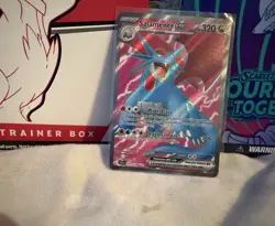 Pokemon TCG Salamence EX Full Art Holo Ultra Rare Card 177/159 Journey Together - Image 1