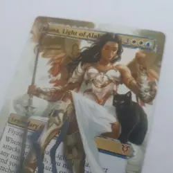 Altered Art MTG Card - Girl - Bruna, Light of Alabaster - Commissioned - Image 6