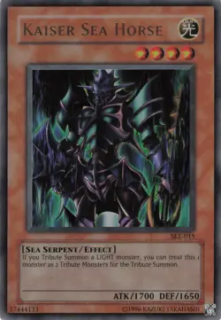 Yugioh Kaiser Sea Horse SKE-015 Ultra Rare LP - Image 1