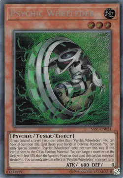 Yugioh Psychic Wheeleder SAST-EN024 Secret Rare NM - Image 1
