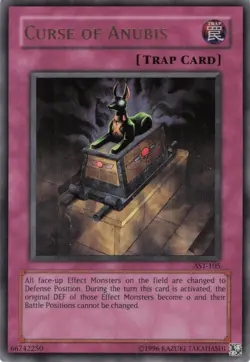 Yugioh Curse of Anubis AST-105 Ultra Rare LP - Image 1