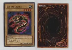 Worm Drake 1st Ed. YuGiOh Labyrinth of Nightmare #LON-004 2003 0y59 - Image 3
