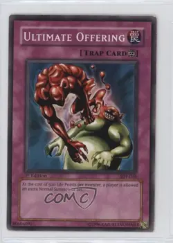Ultimate Offering 1st Ed. YuGiOh Starter Deck Pegasus #SDP-046 2003 0y59 - Image 1
