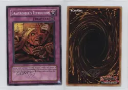 Graverobber's Retribution Unlimited YuGiOh Labyrinth of Nightmare #LON-083 0y59 - Image 3