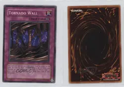 Tornado Wall Unlimited YuGiOh Labyrinth of Nightmare #LON-023 2003 0y59 - Image 3