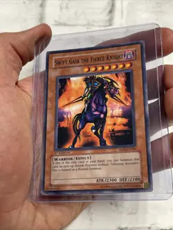 Swift Gaia the Fierce Knight - SD5-EN006 1st Edition - YuGiOh-LP Yu-Gi-Oh! Card - Image 2
