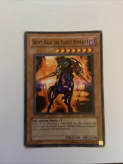 Swift Gaia the Fierce Knight - SD5-EN006 1st Edition - YuGiOh-LP Yu-Gi-Oh! Card - Image 1