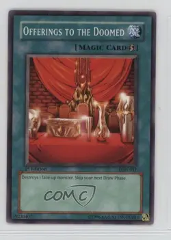Offerings to the Doomed 1st Ed. YuGiOh Labyrinth of Nightmare #LON-051 2003 0y59 - Image 1