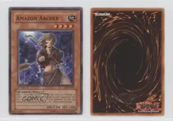 Amazoness Archer 1st Ed. YuGiOh Labyrinth of Nightmare #LON-032 2003 0y59 - Image 3
