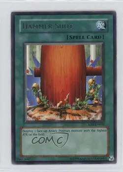 R - Hammer Shot Unlimited YuGiOh Soul of the Duelist #SOD-EN038 2004 0y59 - Image 1