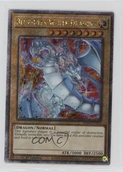 QCSR - Blue-Eyes White Dragon 1st Ed. YuGiOh Quarter Century Stampede 1k8t - Image 1