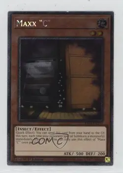 Maxx C 1st Ed. YuGiOh Quarter entury Stampede #RA04-EN150 ko7 - Image 1