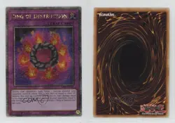 QCSR - Ring of Destruction 1st Ed. YuGiOh Quarter Century Stampede 1k8t - Image 3