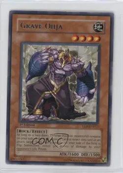 R - Grave Ohja 1st Ed. YuGiOh The Lost Millenium #TLM-EN017 2005 0y59 - Image 1