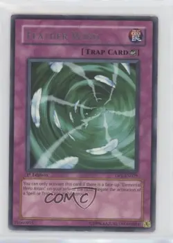 Feather Wind 1st Ed. YuGiOh Duelist Pack: Jaden Yuki #DP1-EN029 2006 0y59 - Image 1