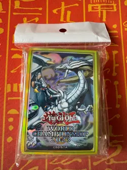 YUGIOH DUELIST CARD PROTECTOR SLEEVES LEGENDARY DRAGON OF WHITE (100) JAPANESE - Image 1