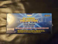 DIGIMON CARD GAME CLASSIC COLLECTION EX-01 SEALED BOOSTER BOX with 24 PACKS - Image 2