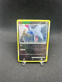 Pokemon Card Skarmory Lv 31 Great Encounters 53/106 Rev. Holo Uncommon - Image 2