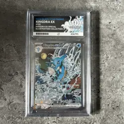 Pokemon Card TCG Kingdra EX Black Star Promo SVP131 Ace 10 GEM MINT - Image 1