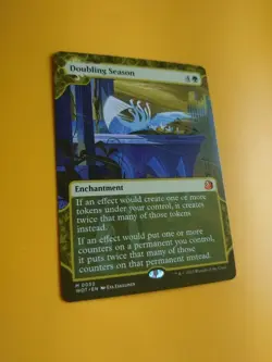 Doubling Season. WOE Mythic Enchantment Magic the Gathering Card. - Image 3