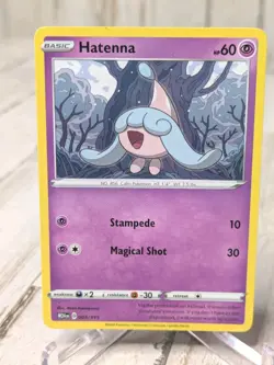 Hatenna 005/015 2025 McDonalds Happy Meal Pokemon Dragon Discovery Card - Image 1