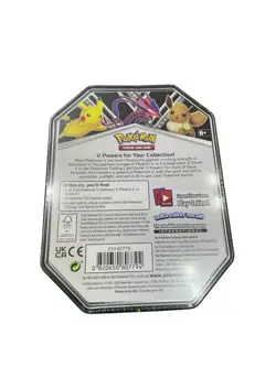 POKEMON V POWER TIN PIKACHU TRADING CARD GAME BRAND NEW SEALED 820650807794 - Image 3
