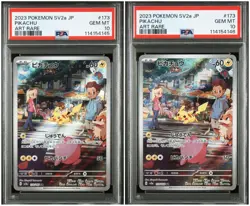 PSA 10 Pikachu AR 173/165 Sequential Number Set Pokemon Card Japanese - Image 1