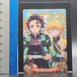 Tanjiro Zenitsu Demon Slayer Card CCG Japanese BANDAI #2616348 #17 0722 - Image 2