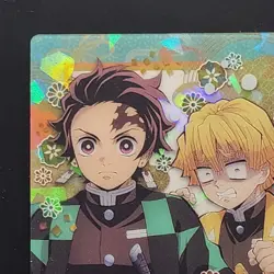 Tanjiro Zenitsu Demon Slayer Card CCG Japanese BANDAI #2616348 #17 0722 - Image 3
